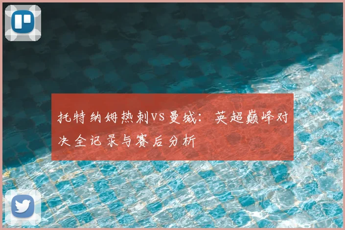 托特纳姆热刺vs曼城：英超巅峰对决全记录与赛后分析