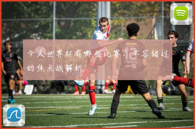 今天世界杯有哪些比赛？不容错过的焦点战解析