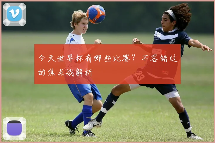 今天世界杯有哪些比赛？不容错过的焦点战解析